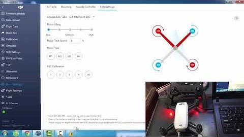Dji Spark,ESC Calibration by DJI Assistant