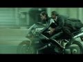 The matrix reloaded trinity on her ducati motorcy