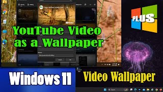 Video as a Live Wallpaper || YouTube Videos as a Wallpaper on Windows 11  || Lively Wallpaper🆓