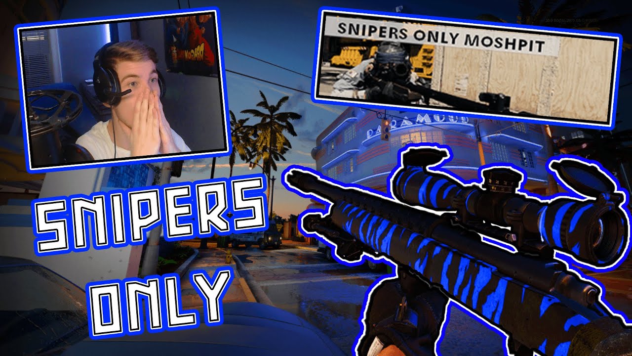 SNIPERS ONLY on Cold War is TOO Easy (NUCLEAR)