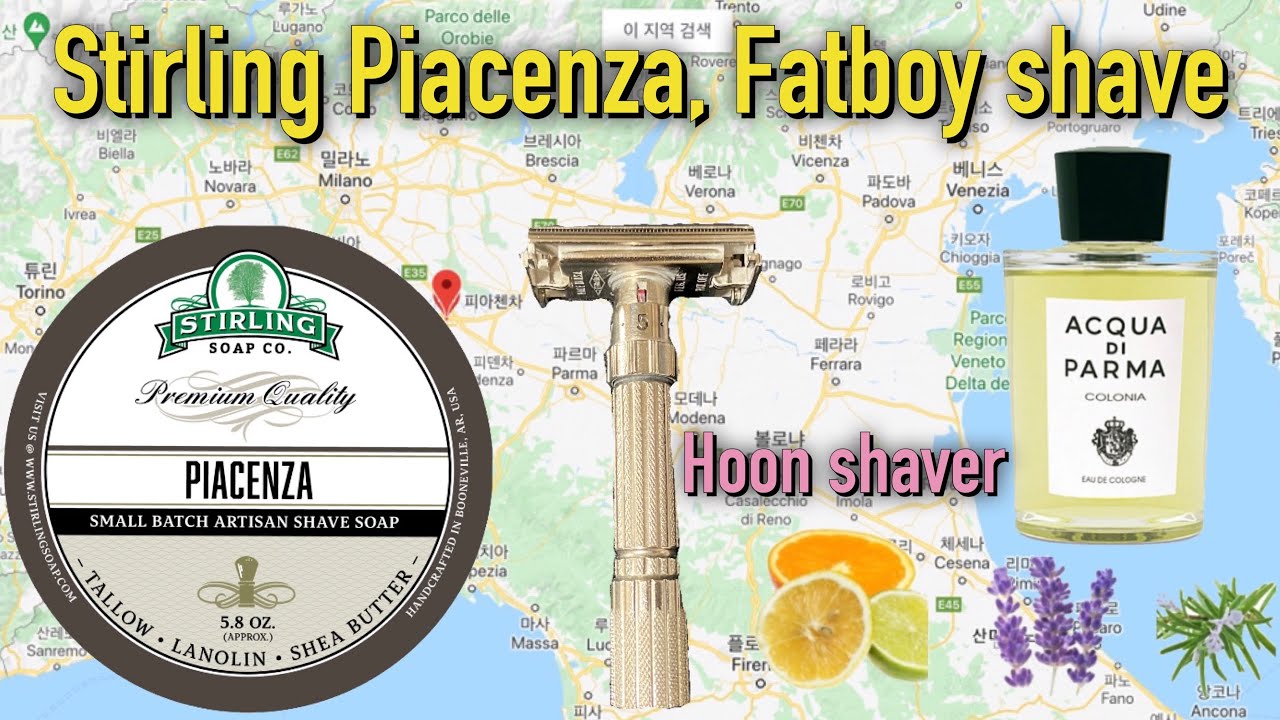 Stirling Piacenza, Fatboy shave - YouTube