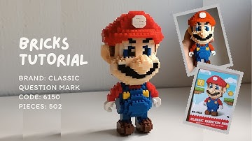 How to Build Mario | Classic Question Mark Building Blocks No.6150