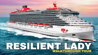 Virgin Resilient Lady | Full Walkthrough Ship Tour & Review 4K | Virgin Voyages 2023
