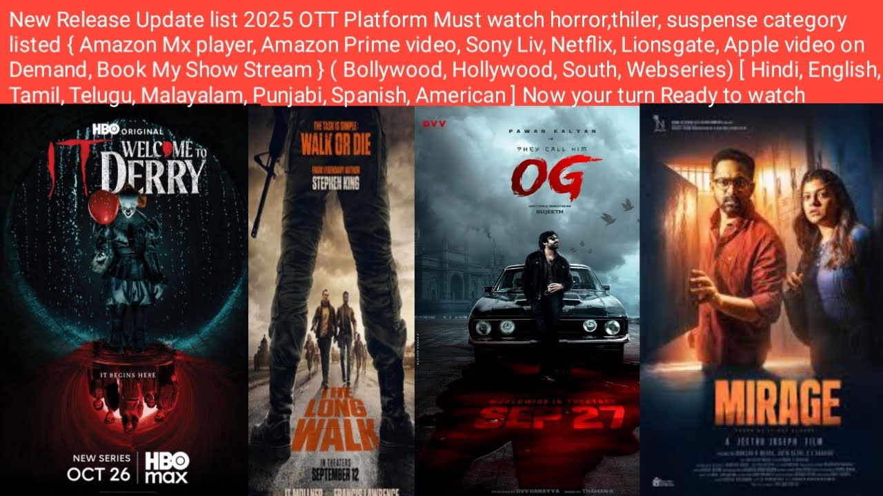 All ott platforms latest updates 19th of October 2025 - YouTube