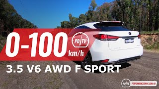 2020 Lexus RX 350 F Sport 0-100km/h & engine sound