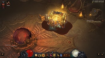 Diablo III Crusader Running Act II in Adventure Mode