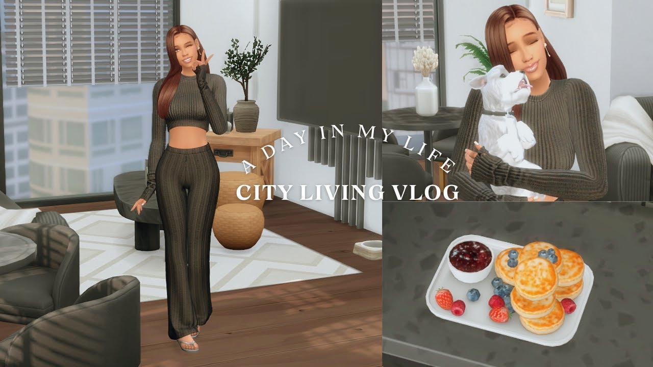 A Day In The Life Of My Sim | The Sims 4 Vlog