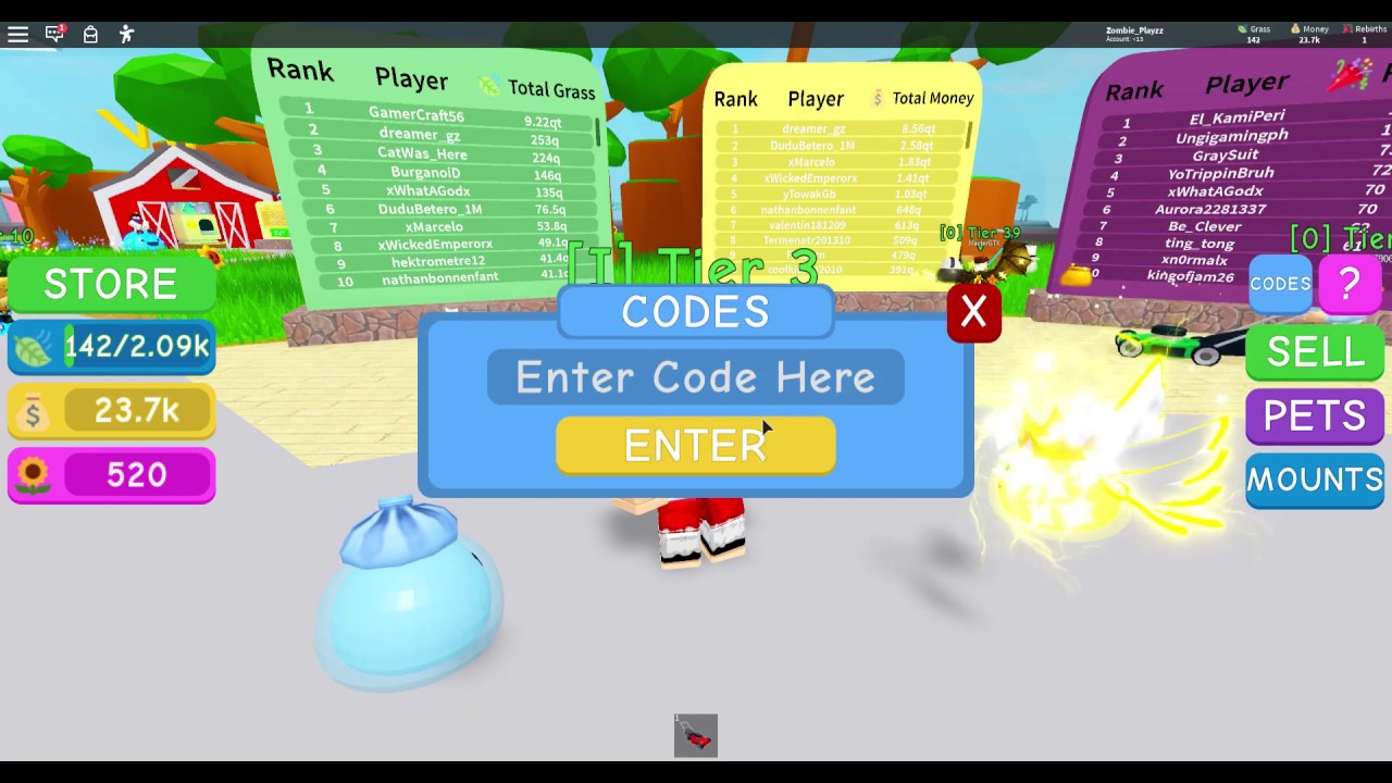 all-new-lawn-mowing-simulator-codes-roblox-youtube