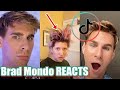 BRAD MONDO Reacts | TikTok Video Compilation of Hairdresser reacts | @bradmondonyc #1