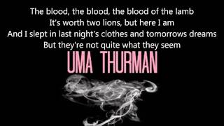 Uma Thurman Lyrics-Fall Out Boy