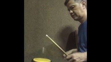 Single paradiddle 100 BPM Drum & music lesson by Tong Aim