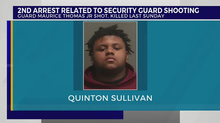 Second suspect arrested for deadly shooting that killed armed security guard