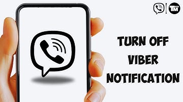 How Do You Turn Off Notifications On Viber