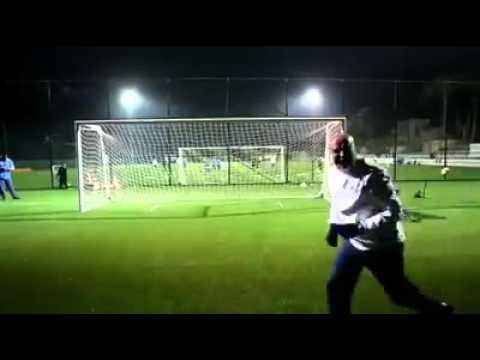 Goalkeeper training at Fenerbahçe. Intense