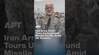 Iran Army Chief Tours Underground Missile Facility Amid Tensions With US | APT