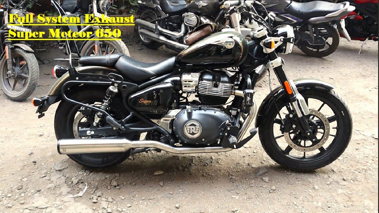 Super meteor 650 now sounds like Harley