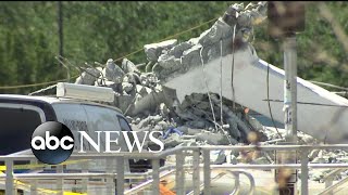 Traffic camera video shows the devastating moment of the Miami bridge collapse Traffic camera video shows the devastating moment of the Miami bridge collapse