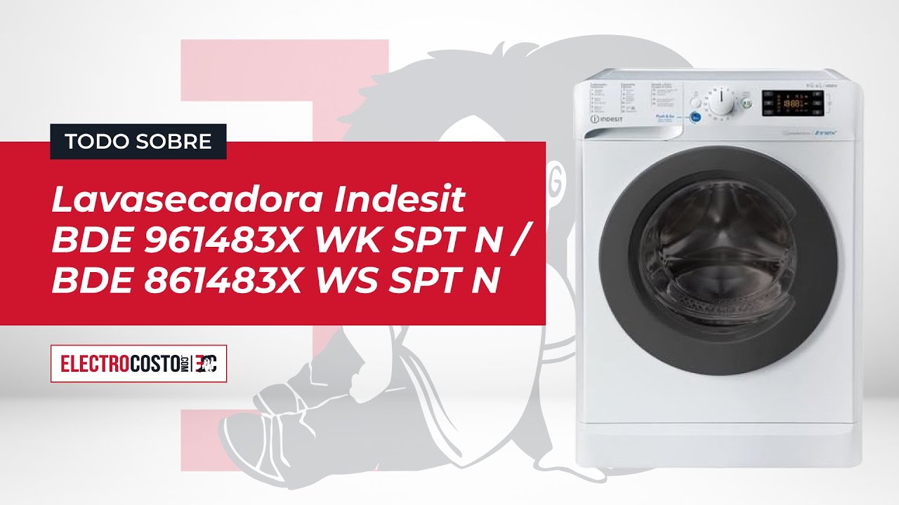 Lavadora de libre instalación Indesit EWD 61051 W SPT N - EWD