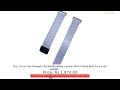 Buy 22mm Slim Magnetic Buckle Microfiber Leather Watch Band Best Price India