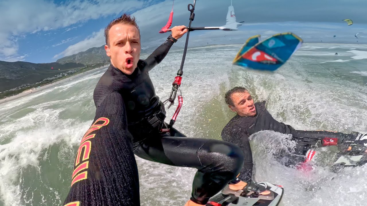Someone crashed his kite on my head...😬 KEVVLOG