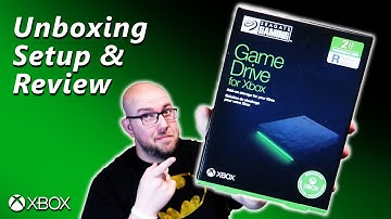 Seagate 2TB Xbox ONE Game Drive | Unboxing, Review & Setup