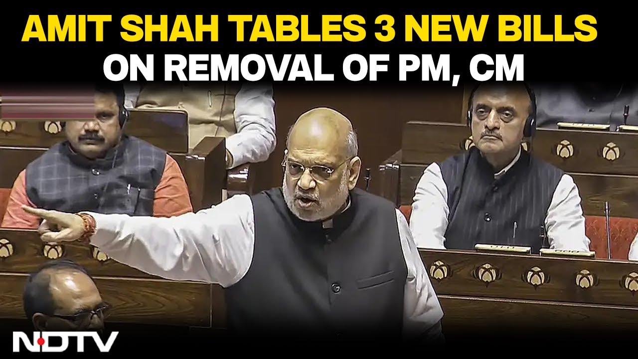 Lok Sabha LIVE | Constitution Amendment Bill | Amit Shah To Introduce 3 New Bills On Removal Of PM