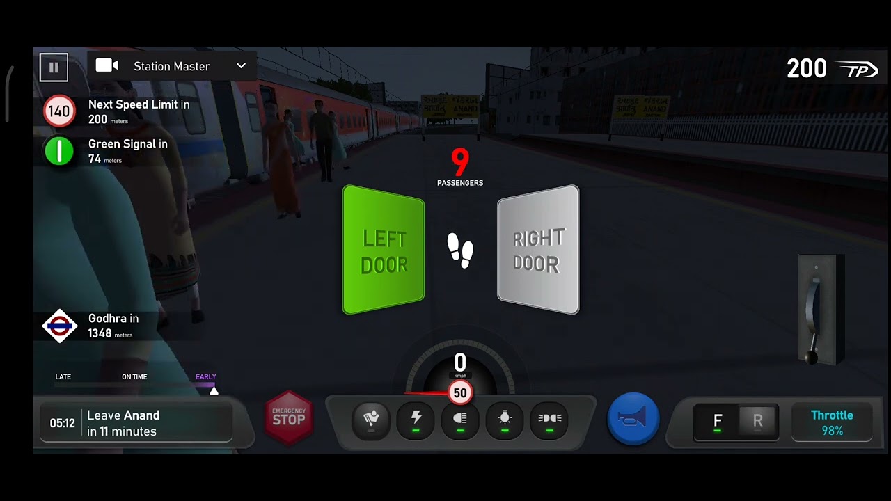 Best indian train Simulator Game | Journey in 12958 Swarna Jayanti ...