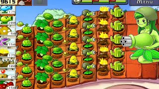 Plants vs Zombies : Adventure Level (8-9) in ROOF Gameplay FULL HD 1080p 60hz