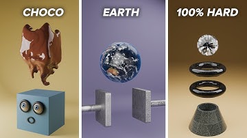 The Best Satisfying Fluid and Physics Simulation Blender (SHOWCASE)