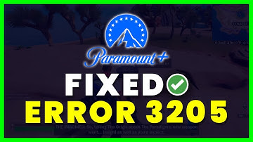 How to Fix Paramount+ (Plus) Error Code 3205  (FIXED)
