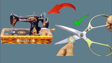 Scissors SHARP as a RAZOR with Just sewing Machine. No Tools, No Hassle!