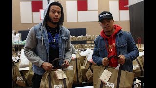 Floyd Mayweather Jr. Foundation Turkey Giveaway 2018