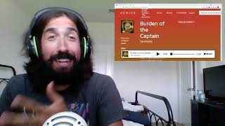 The Growlers - Burden of the Captain [REACTION]