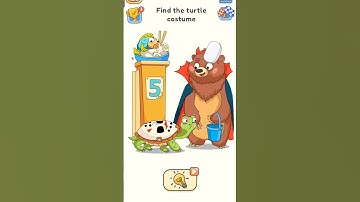 find the turtle costume dop 5 (delete one part) #dop #iq #ytshorts #shortsfeed #viral