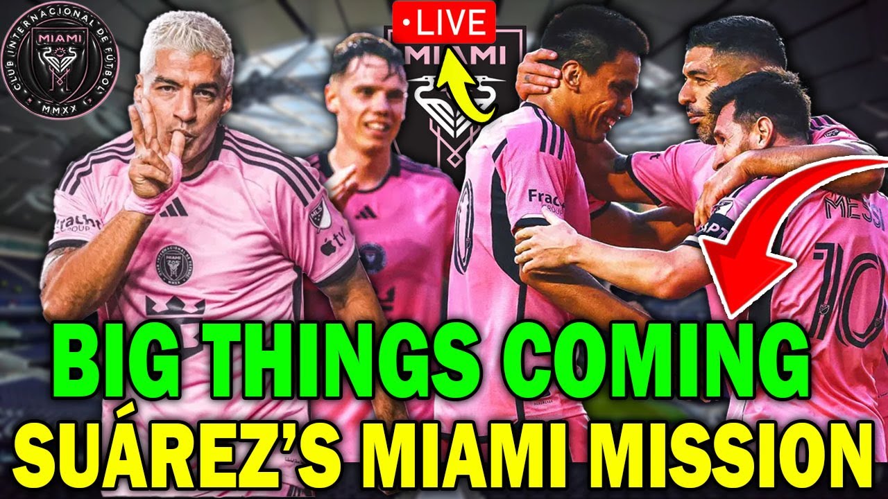 LUIS SUÁREZ SET TO ELEVATE INTER MIAMI TO NEW HEIGHTS! 🔥🌟 - YouTube