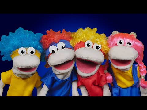 Chicky, Cha-Cha, Lya-Lya, Boom-Boom with Puppets! | D Billions Kids Songs