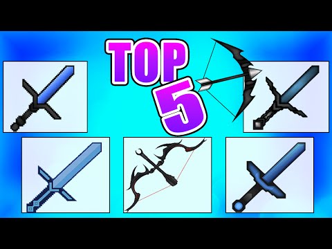 TOP 5 MINECRAFT PVP TEXTURE PACKS!! (Custom Edit, NO LAG! 1.9/1.8/1.7/1.10) Faithful Edit