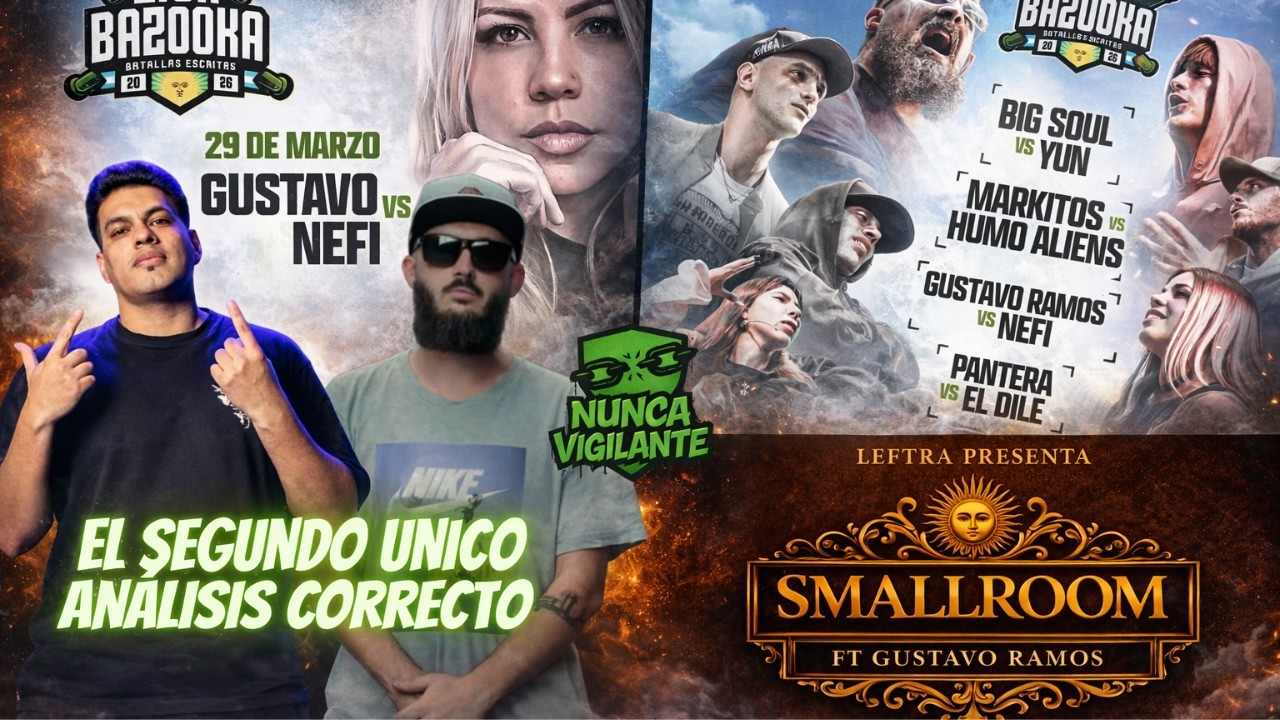 GUSTAVO RAMOS HABLA DE SU BATALLA CON NEFI Y LOS PROSPECTOS DEL DRAFT - #SMALLROON #NUNCAVIGILANTE