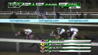 RACE 3 PROGRAM Jan 24th 2020