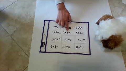 Math Games - Tic Tac Toe