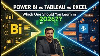 Power BI vs Tableau vs Excel: Which One Should You Learn in 2026?