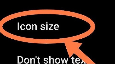 redmi note 7 change icon size/how to change icon size in redmi note 7