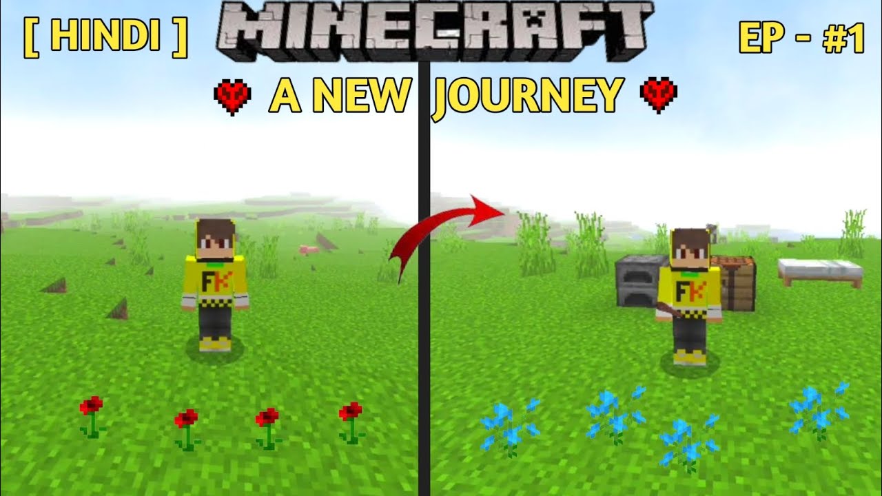 A new journey in Minecraft || survival series episode #1 - YouTube