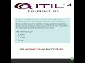 ITIL 4 Foundation Practice Exam | 📈 Feedback + Metrics = Fuel for Improvement