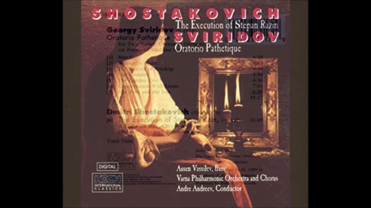 Assen Vassilev- Bass, Varna Philharmonic, G. Sviridov- Oratorio Pathetique- Our Country