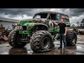 Full Rebuild of a Burned Grave Digger Monster Truck – ASMR Experience.