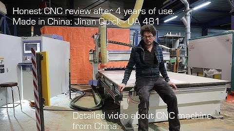 CNC machine from China review: Quick UA481
