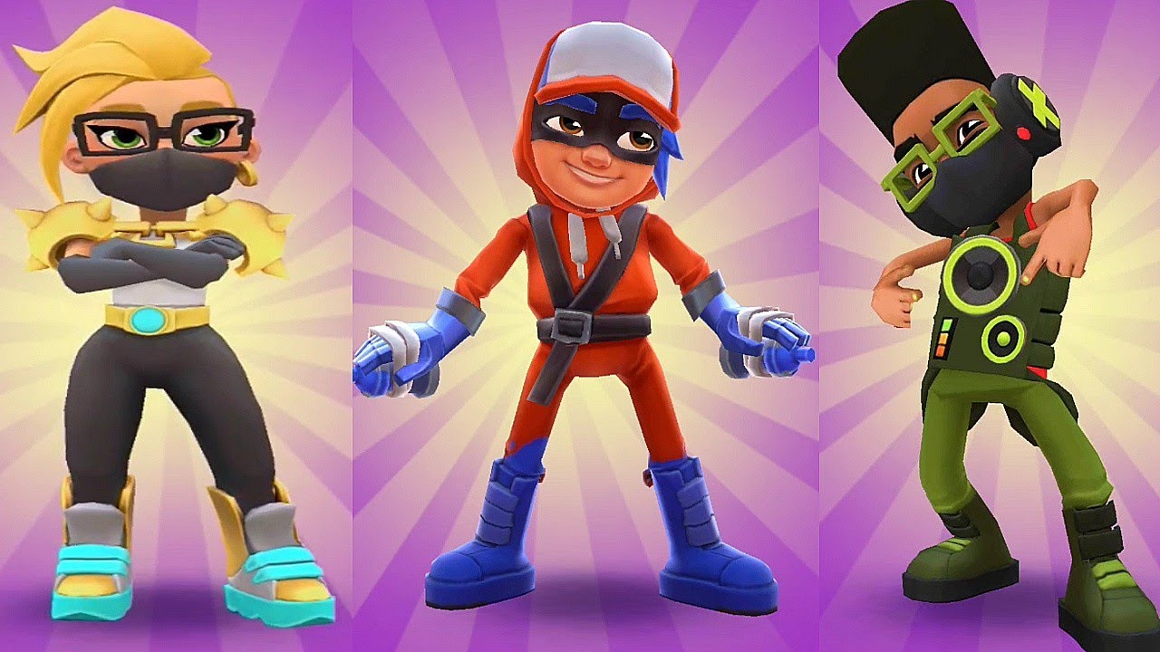 Novos mods do Subway Surfers - Desbloqueie todos os personagens, skates e  muito mais