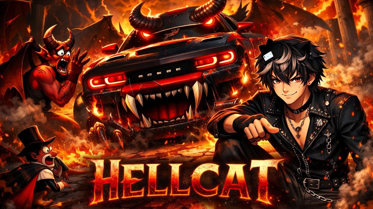 Parte 6, o hellcat virou um monstro até o diabo ficou com medo..