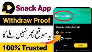 Snack Video Withdraw Proof 🔥 || Snake Video se Paise kaise kamaye | Payment Proof Available